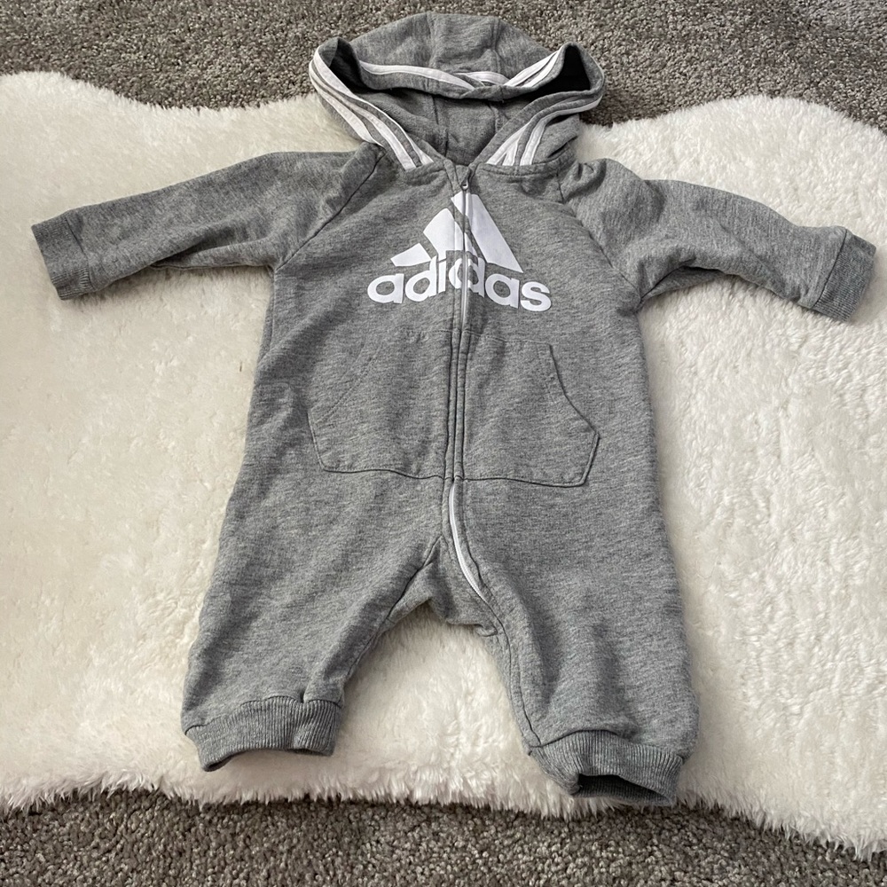 Adidas Zip-Up Playsuit